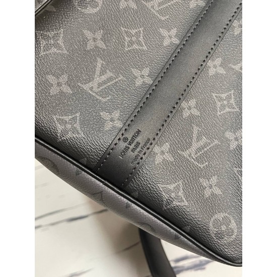 LV KEEPALL BANDOULIERE 50 MONOGRAM ECLIPSE