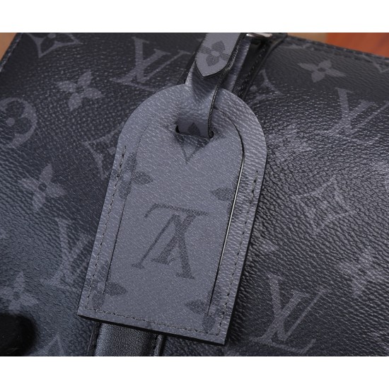 LV CITY KEEPALL MONOGRAM ECLIPSE CANVAS