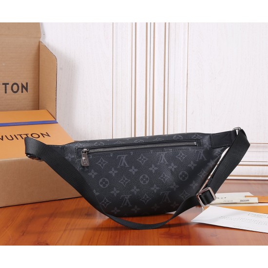 LV DISCOVERY BUMBAG PM MONOGRAM ECLIPSE CANVAS