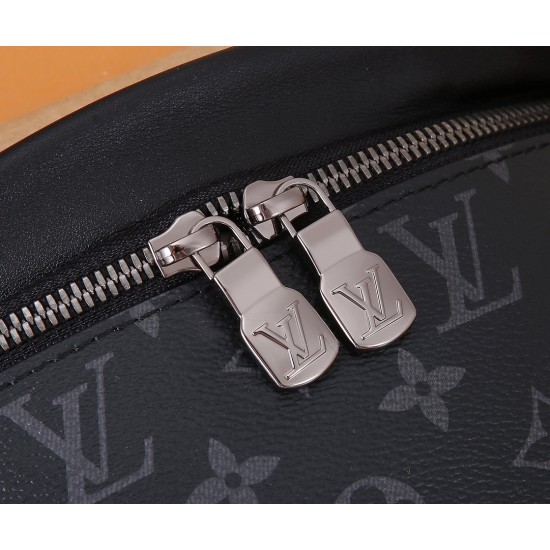 LV DISCOVERY BUMBAG PM MONOGRAM ECLIPSE CANVAS