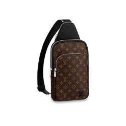 LV AVENUE SLINGBAG NM MONOGRAM MACASSAR CANVAS