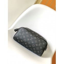 LV DOPP KIT MONOGRAM ECLIPSE CANVAS