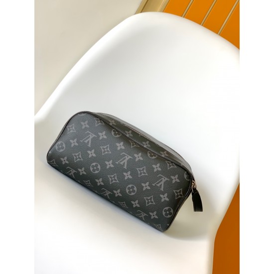 LV DOPP KIT MONOGRAM ECLIPSE CANVAS