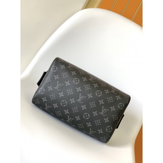 LV DOPP KIT MONOGRAM ECLIPSE CANVAS