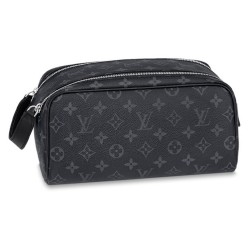 LV DOPP KIT MONOGRAM ECLIPSE CANVAS