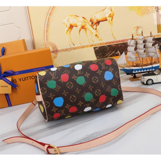 LV X YK SPEEDY BANDOULIERE 25​ MONOGRAM