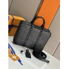 LV PORTE-DOCUMENTS VOYAGE PM MONOGRAM ECLIPSE