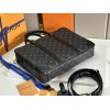 LV PORTE-DOCUMENTS VOYAGE PM MONOGRAM ECLIPSE