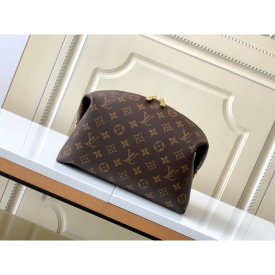 LV COSMETIC POUCH GM MONOGRAM CANVAS