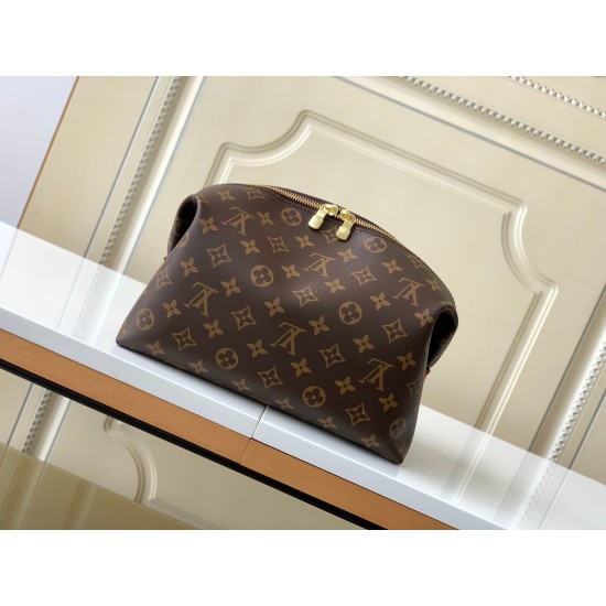 LV COSMETIC POUCH GM MONOGRAM CANVAS