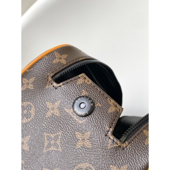 LV DOPP KIT MONOGRAM MACASSAR CANVAS