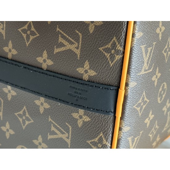 LV KEEPALL BANDOULIERE 55 MONOGRAM MACASSAR