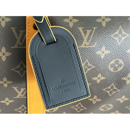 LV KEEPALL BANDOULIERE 55 MONOGRAM MACASSAR