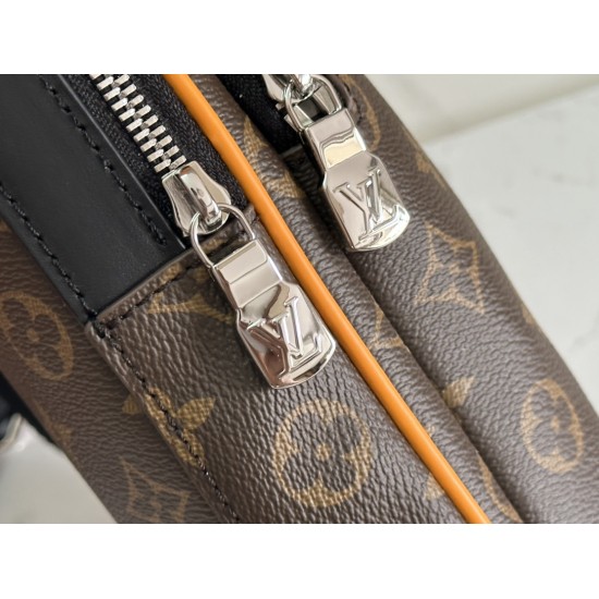 LV AVENUE SLINGBAG NM MONOGRAM MACASSAR CANVAS