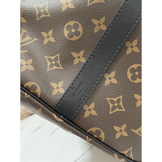 LV KEEPALL BANDOULIERE 55 MONOGRAM MACASSAR