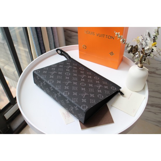 LV POCHETTE VOYAGE MM MONOGRAM ECLIPSE