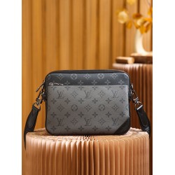 LV TRIO MESSENGER MONOGRAM ECLIPSE CANVAS