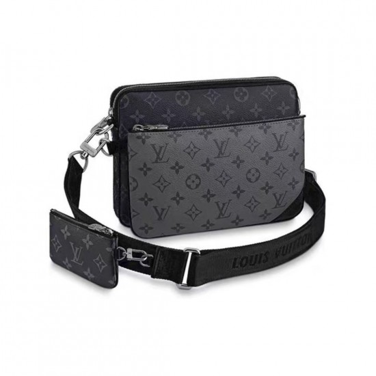 LV TRIO MESSENGER MONOGRAM ECLIPSE CANVAS