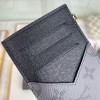 LV COIN CARD HOLDER MONOGRAM ECLIPSE CANVAS