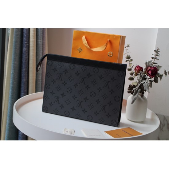 LV POCHETTE VOYAGE MM MONOGRAM ECLIPSE