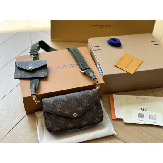 LV FELICIE STRAP & GO