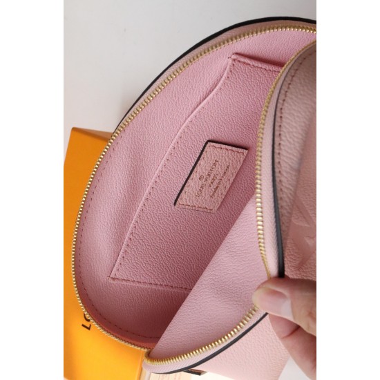 LV MONOGRAM EMPREINTE POCHETTE COSMETIC POUCH PINK