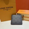 LV SLENDER WALLET MONOGRAM ECLIPSE CANVAS