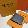 LV SLENDER WALLET MONOGRAM ECLIPSE CANVAS