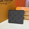 LV SLENDER WALLET MONOGRAM ECLIPSE CANVAS