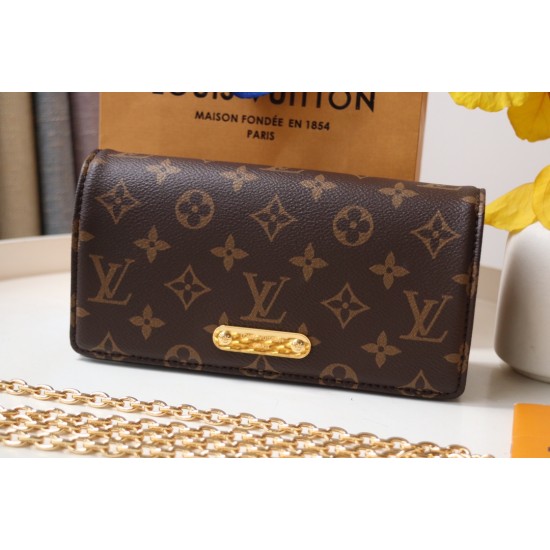 LV WALLET ON CHAIN LILY