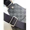 LV AVENUE SLING SHOULDER BAG DAMIER GRAPHITE CANVAS BLACK