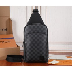 LV AVENUE SLINGBAG NM DAMIER GRAPHITE CANVAS