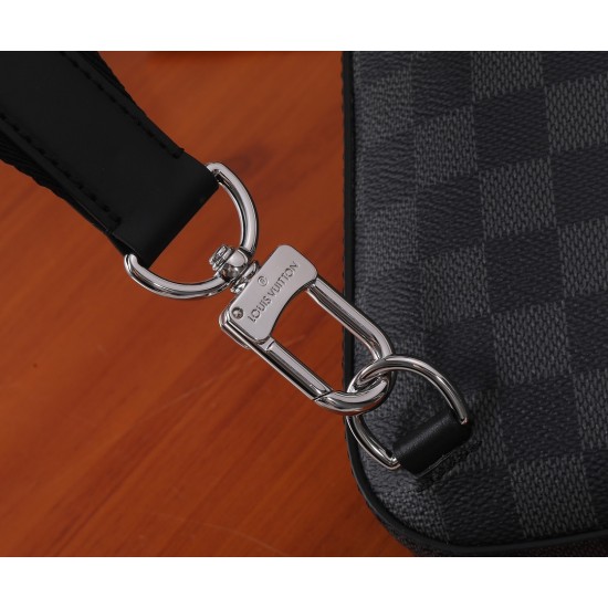 LV AVENUE SLINGBAG NM DAMIER GRAPHITE CANVAS