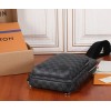 LV AVENUE SLINGBAG NM DAMIER GRAPHITE CANVAS