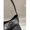 PRADA CLEO BRUSHED LEATHER SHOULDER BAG