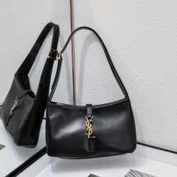 YSL LE 5 A 7 IN LIZARD SKIN SHOULDER BAG