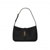 YSL LE 5 A 7 IN CROCODILE-EMBOSSED SHINY LEATHER SHOULDER BAG