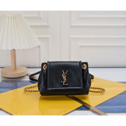 YSL MINI NOLITA IN LAMBSKIN SHOULDER BAG