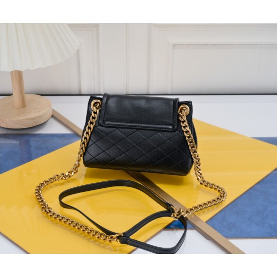 YSL MINI NOLITA IN LAMBSKIN SHOULDER BAG