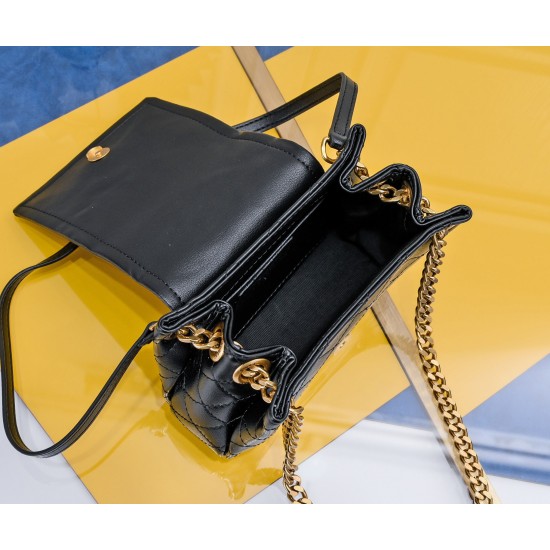 YSL MINI NOLITA IN LAMBSKIN SHOULDER BAG