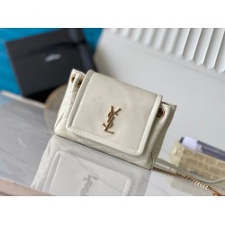 YSL MINI NOLITA IN LAMBSKIN SHOULDER BAG