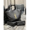 YSL ICARE MAXI SHOPPING BAG IN QUILTED LAMBSKIN SHOULDER BAG