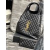 YSL ICARE MAXI SHOPPING BAG IN QUILTED LAMBSKIN SHOULDER BAG