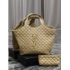 YSL ICARE MAXI SHOPPING BAG IN QUILTED LAMBSKIN SHOULDER BAG