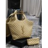 YSL ICARE MAXI SHOPPING BAG IN QUILTED LAMBSKIN SHOULDER BAG