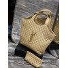 YSL ICARE MAXI SHOPPING BAG IN QUILTED LAMBSKIN SHOULDER BAG