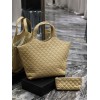 YSL ICARE MAXI SHOPPING BAG IN QUILTED LAMBSKIN SHOULDER BAG