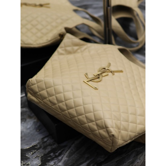 YSL ICARE MAXI SHOPPING BAG IN QUILTED LAMBSKIN SHOULDER BAG