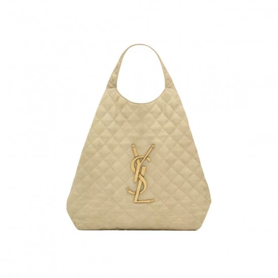 YSL ICARE MAXI SHOPPING BAG IN QUILTED LAMBSKIN SHOULDER BAG