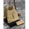 YSL ICARE MAXI SHOPPING BAG IN QUILTED LAMBSKIN SHOULDER BAG